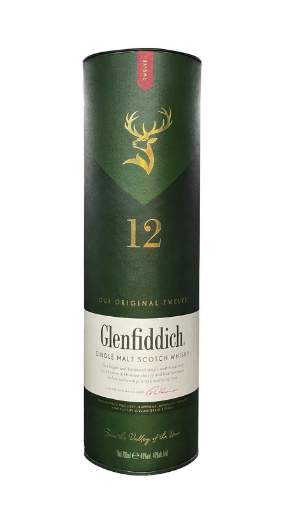 Picture of N-*WHISKY GLENFIDDICH 0,70L 12 SINGLE MALT KUTIJA 90300-12/1