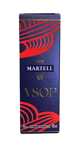 Picture of *COGNAC MARTELL 0.7L V.S.O.P KARTON GIFT     -6/1-