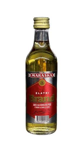 Picture of N-ZLATNI BRAND 0,1L MARASKA -24/1-   (BRANDY)