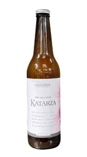 Picture of *PIVO PRIMARIUS KATARZA 0.50L -20/1-  6.2%ALC DOUBLE DRY HOPPED NEW ENGLAND IPA