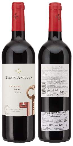 Picture of *SYRAH FINCA ANTIGUA LA MANCHA 0.75 ZOI SUHO 2019 -6/1-