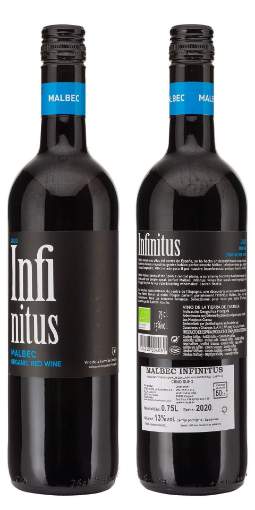 Picture of *MALBEC INFINITUS COSECHEROS 0.75L ZP SUHO 2022 -6/1-