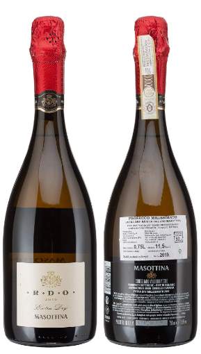 Picture of *PJENUŠAC PROSECCO R.D.O. MASOTTINA 0.75L ZOI EXTRA DRY 2022