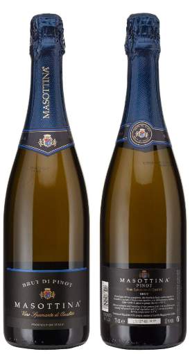 Picture of *PJENUŠAC BRUT DI PINOT 0.75L MASOTTINA ZOI  6/1