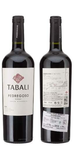 Picture of *SYRAH PEDREGOSO TABALI 0.75L LIMARI ZP SUHO 2019 -6/1-