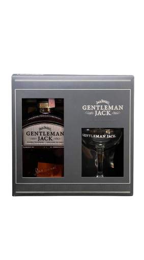 Picture of N-*WHISKY GENTLEMANN JACK 0.7L + COUPE ČAŠA -6/1-