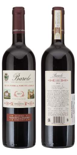 Picture of *BAROLO RISERVA MARCHESI 0.75L ZOI SUHO 2013 -6/1-