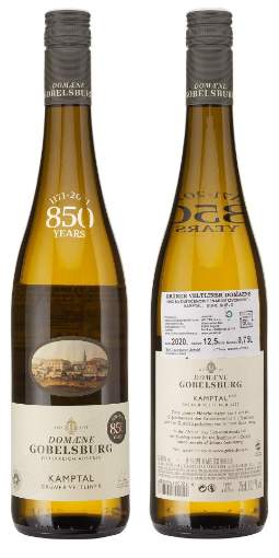 Picture of *GRUENER VELTLINER DOMAENE GOBELSBURG 0.75L ZOI. SUHO 2022. -6/1- 2023.