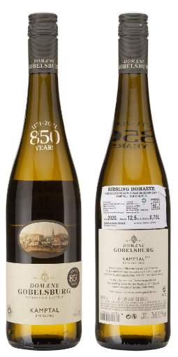 Picture of *RIESLING DOMAENE GOBELSBURG 0.75L ZOI SUHO 2022 -6/1- 2023.