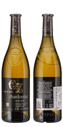 Picture of *CHARDONNAY CRNJAC & ZADRO 0.75L ZP SUHO 2019 -6/1-