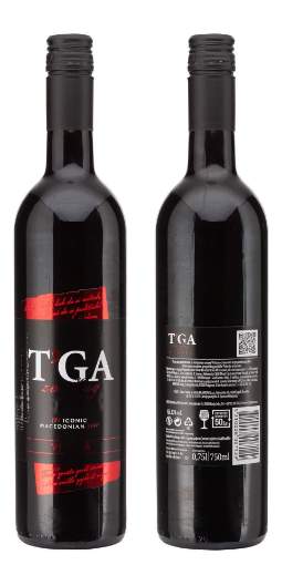 Picture of *T'GA ZA JUG TIKVEŠ 13% 0.75L ZP POLUSUHO 2021 -6/1-