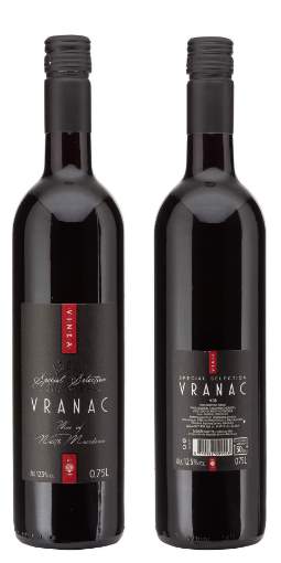 Picture of *VRANAC VINEA SS 0.75L KVAL.    -6/1-