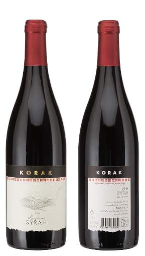 Picture of *SYRAH KORAK 0.75L VRH SUHO 2019 -6/1-