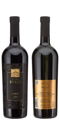 Picture of *MERLOT BELJE 0.75L VRH SUHO 2021-6/1-