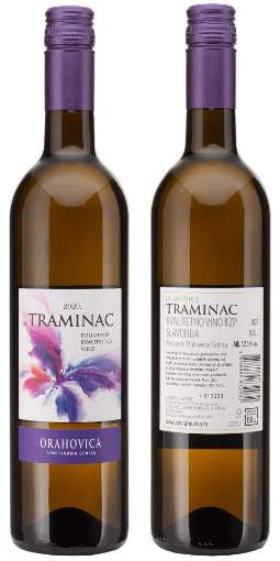 Picture of *TRAMINAC ORAHOVICA 0.75L KV POLUSUHO 2020 -6/1-