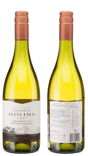 Picture of *CHARDONNAY CASTILLO MOLINA RESERVA 0.75L ZP SUHO 2021 -6/1-