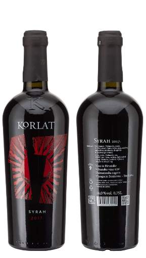 Picture of N-*SYRAH KORLAT BENKOVAC 0.75L VRH SUHO 2020 -6/1-