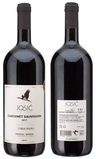 Picture of *CABERNET SAUVIGNON JOSIĆ SUPERIOR CICONIA NIGRA 1.5L VRH SUHO 2017