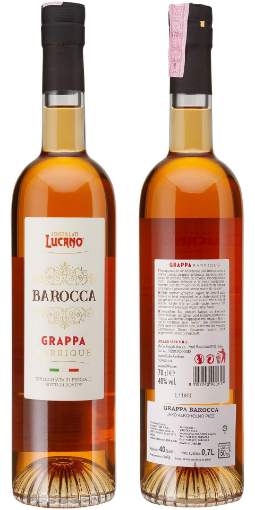 Picture of *GRAPPA BAROCCA 0,7L LUCANO 40% -6/1-