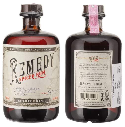 Picture of *RUM REMEDY SPICED 0,7L -6/1- 41,5%