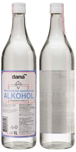 Picture of ALKOHOL ETILNI 1.0L DANA 96% -6/1-