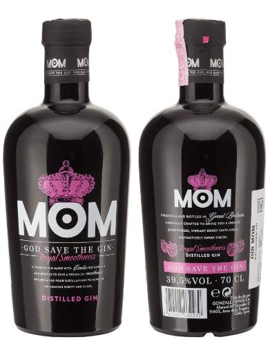 Picture of *GIN MOM GONZALEZ BYASS  0.70L -6/1-