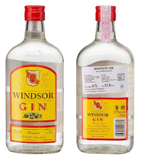 Picture of *GIN WINDSOR 0,7L -6/1- 37,5%