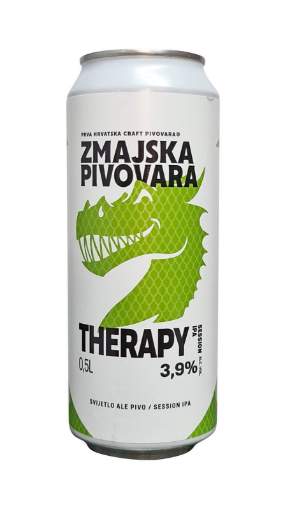 Picture of *PIVO ZMAJSKA 0.50L THERAPY SESSION IPA -24/1-  3.9%ALC LIMENKA