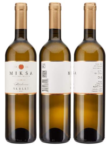 Picture of *ŠKRLET MIKŠA 0.75L 12% KZP SUHO 2023 -12/1-