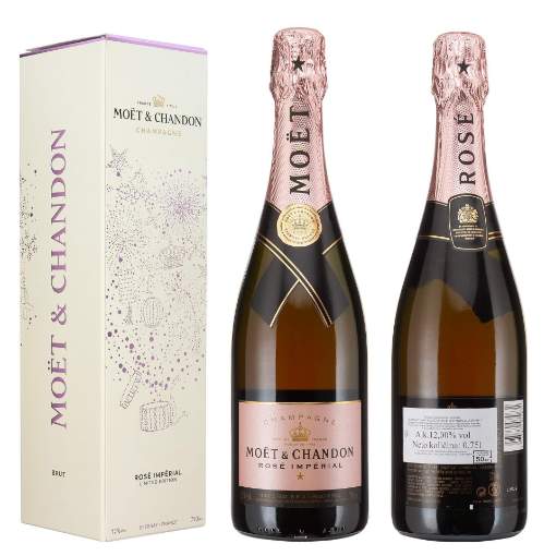 Picture of N-*PJENUŠAC MOET & CHANDON -6/1- ROSE IMPERIAL 0.75L EOY 2023 GIFT