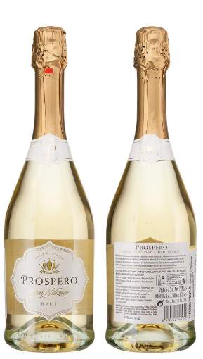 Picture of *PJENUŠAC PROSPERO BIANCO FELIX SOLIS 0.75L BRUT -6/1-