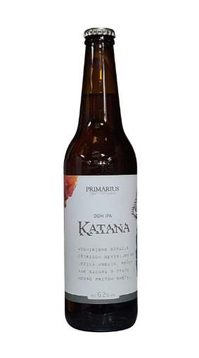 Picture of *PIVO PRIMARIUS KATANA 0.50L -20/1-  6.2%ALC DDH IPA