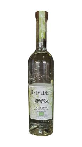 Picture of N-*VODKA BELVEDERE ORGANIC INFUSION 0.7L KRUŠKA & ĐUMBIR