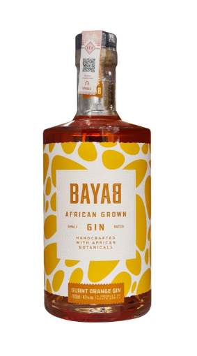 Picture of *GIN BAYAB BURNT ORANGE 0,7L AFRICAN 43% 6/1