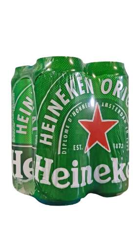 Picture of N-*PIVO HEINEKEN 0.50L 4-PACK -6/1-  LIMENKA