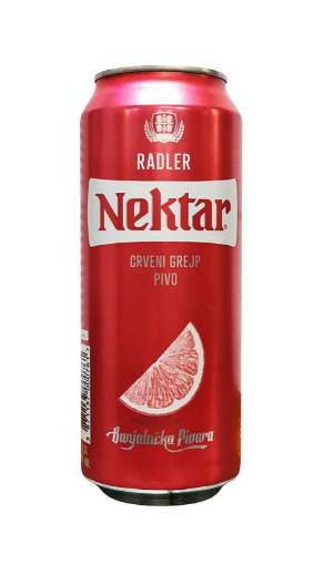 Picture of N-*PIVO NEKTAR 0.50L CRVENI GREJP RADLER -24/1-  LIMENKA