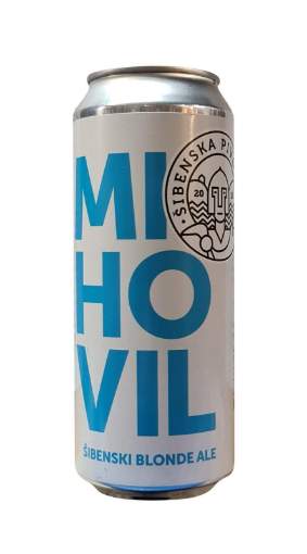 Picture of *PIVO MIHOVIL 0.50L BLONDE ALE LIMENKA -24/1-  5.3%ALC ŠIBENSKA PIVOVARA