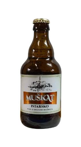 Picture of *PIVO MUŠKAT 0.33L ISTARSKO -20/1-  2%ALC GAMBRINUS