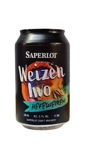 Picture of *PIVO SAPERLOT WEIZEN IWO 0.33L -24/1-  5.1%ALC HEFEWEIZEN