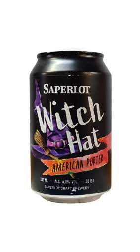 Picture of *PIVO SAPERLOT WITCH HAT 0.33L -24/1-  6.3%ALC AMERICAN PORTER