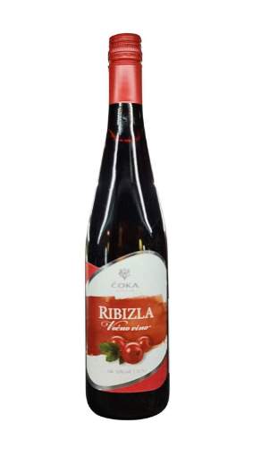 Picture of *RIBIZLA VOĆNO VINO ČOKA  0,75L 5% -6/1-