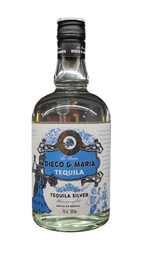 Picture of *TEQUILA LA CASA DIEGO & MARIA SILVER 0,7L  38% 6/1