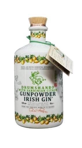 Picture of GIN GUNPOWDER  SARDINIAN CITRUS 0,7L KERAMIČKA BOCA -6/1- 43%