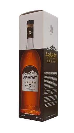 Picture of N-*VINJAK ARARAT 5YO 0,7L -12/1- 5 STARS