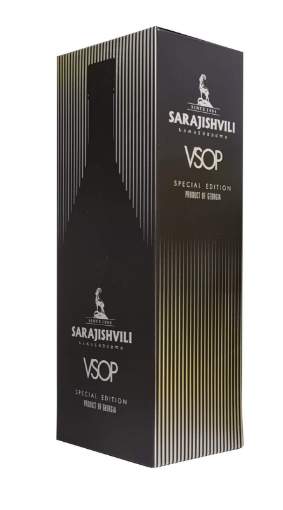 Picture of *VINJAK SARAJISHVILI VSOP BLACK 0,7L 40% ALK.GRUZIJA -6/1-