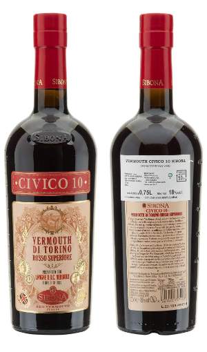 Picture of *VERMOUTH CIVICO 10 0,75L SIBONA 18% 6/1-