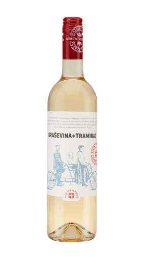 Picture of *TRAMINAC+GRAŠEVINA IURIS 0.75L KV POLUSLATKO 2022