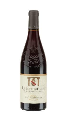 Picture of *CHATEAUNEUF DU PAPE LA BERN ARDINE CHAPOUTIER 0,75L ZOI SUHO 2020