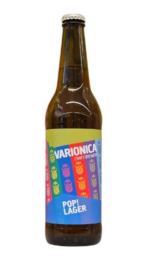 Picture of *PIVO VARIONICA 0.50L POP ! LAGER -24/1-  4.9%ALC BOCA