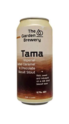 Picture of *PIVO GARDEN 0.44L TAMA -24/1-  8.1%ALC IMPERIAL SALTED CARAMEL LIMENKA